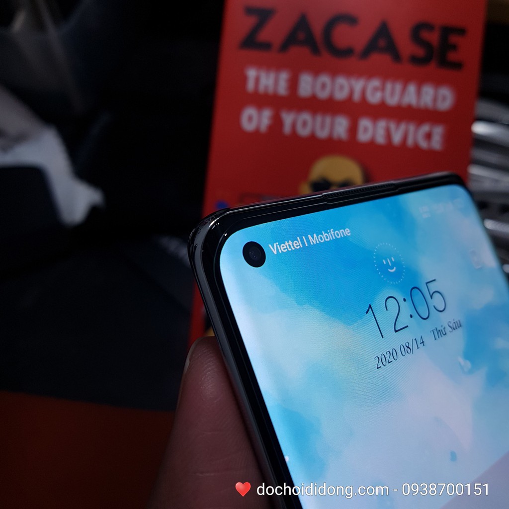 Miếng dán cường lực Oppo Reno 4 Pro Zacase keo UV cao cấp
