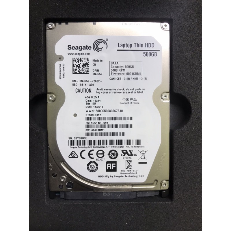 ổ cứng laptop seagate HDD 500 GB