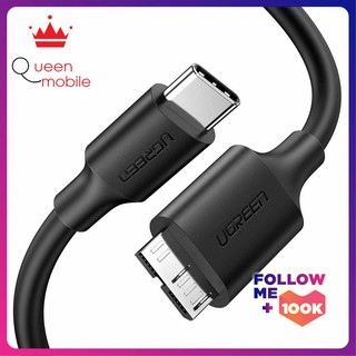 Cáp USB type C sang Micro B dài 1m UGREEN US312 20103 tốc độ truyền dữ liệu nhanh