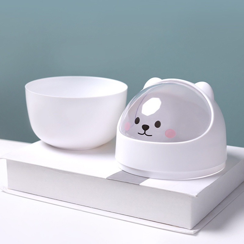 Thùng Rác Mini Hoạt Hình Dễ Thương Để Bàn Trang Trí Gọn Gàng Tiện Dụng
