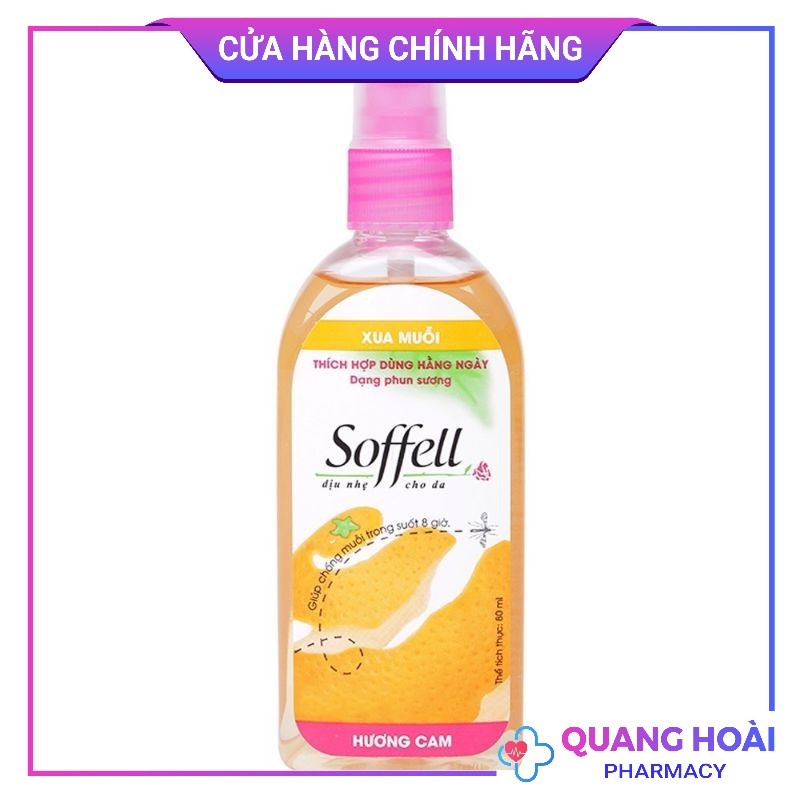 Xịt, Bôi chống muỗi Soffell