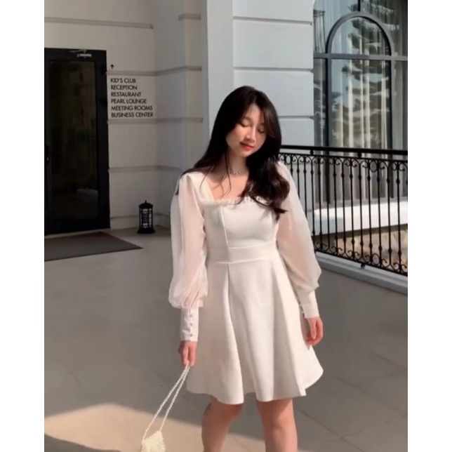Váy thiết kế Angel Dress nhà Maybe Hoàng Thạch Thảo