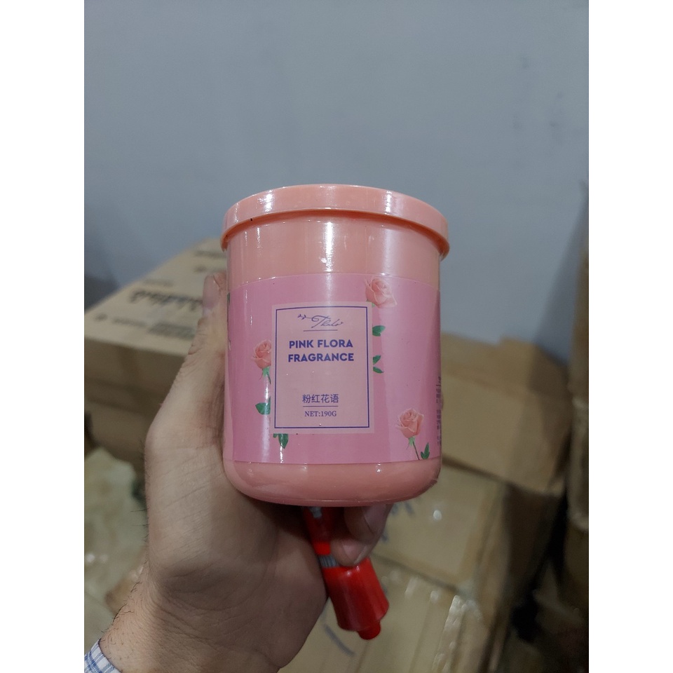 Sáp thơm Thalo khử mùi phòng, xe ôtô,toilet, tủ quần áo 190gr