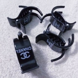 Kẹp càng cua 3 răng chenel đen bóng (Ảnh thật)