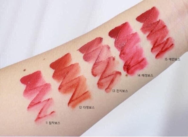 ( Sẵn - Full Màu) Son kem Last Velvet Lip Tint Ver 1 3 4 5 | Thế Giới Skin Care