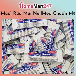 Set 50 gói muối rửa mũi neilmed sinus rinse usa - ảnh sản phẩm 1