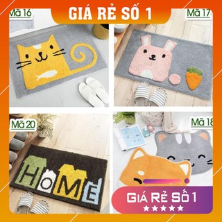 [ Thảm ] Thảm chùi chân thảm trang trí để cửa phòng, cửa nhà vệ sinh, thảm lót chân (shopmh59) (mh59)