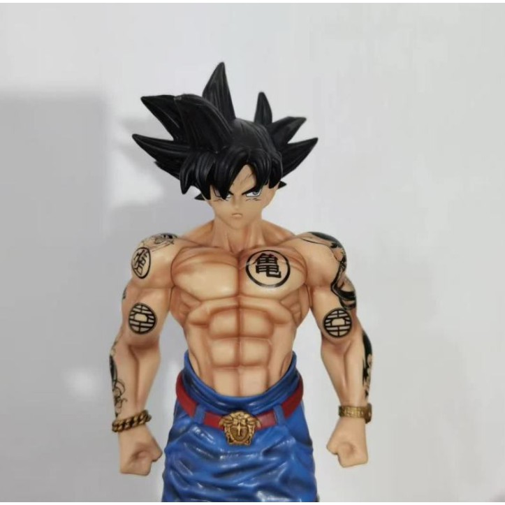 Mô hình Figure dragon ball hình xăm Goku đặc nặng 28cm