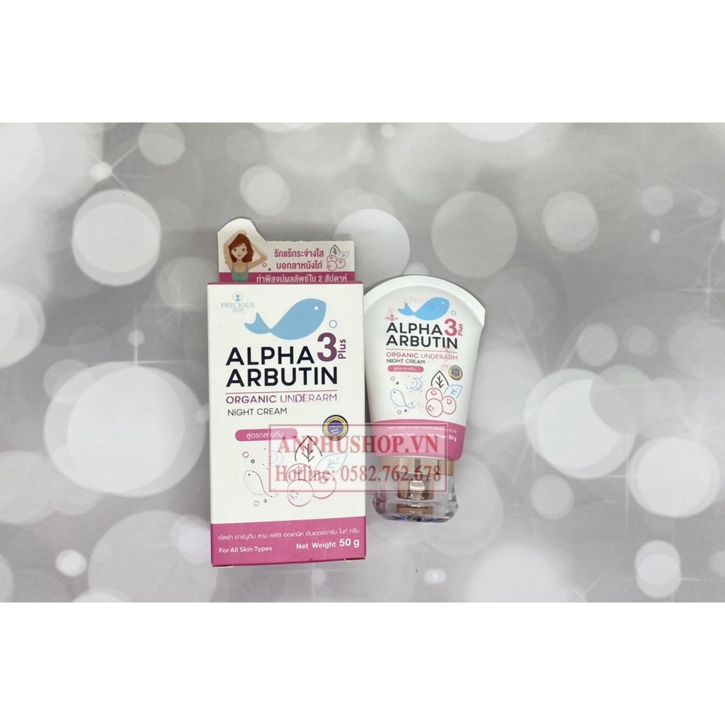 (Hàng chính hãng) Kem thâm nách Alpha Arbutin 50g Thái Lan