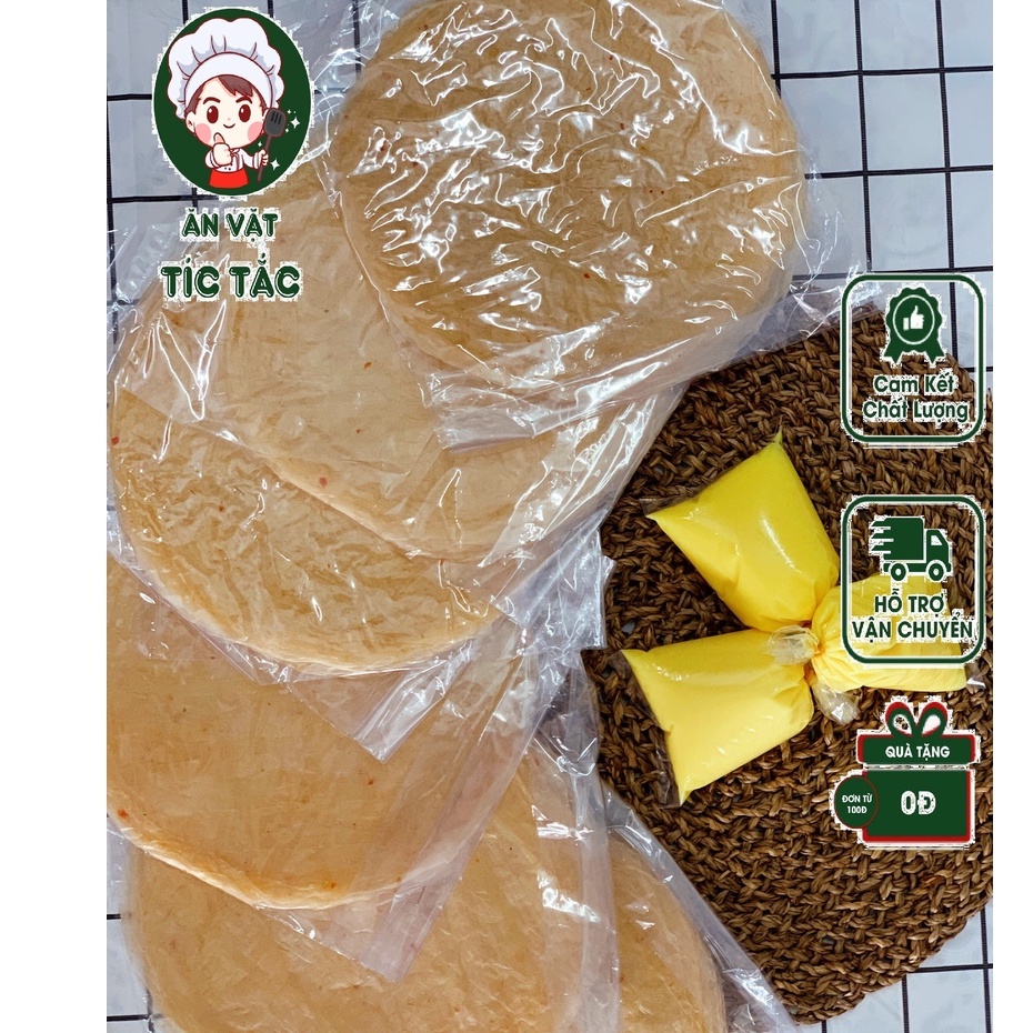 Bánh Tráng Dẻo Ớt Long Điền 550g - 800g  - Bánh Tráng Phơi Sương Mỏng Dẻo Ăn Cực Ngon