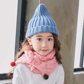 Khăn len quàng cổ cho bé