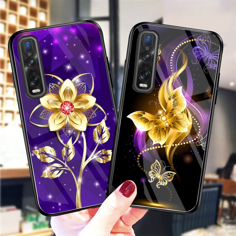 Ốp Lưng OPPO FIND X2, X2 PRO Ốp kính bóng cao cấp mới nhất