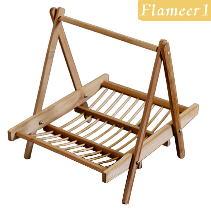 Giỏ tre thủ công đựng thức ăn khô có thể gấp gọn cho nhà hàng/khách sạn