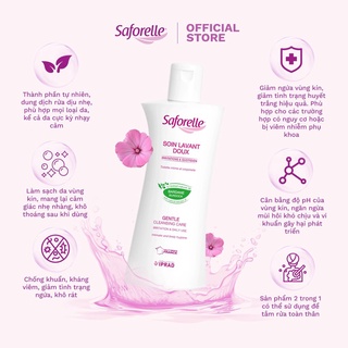 Dung dịch vệ sinh phụ nữ Saforelle Pháp 250ml