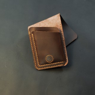 Ví nam da bò mini handmade