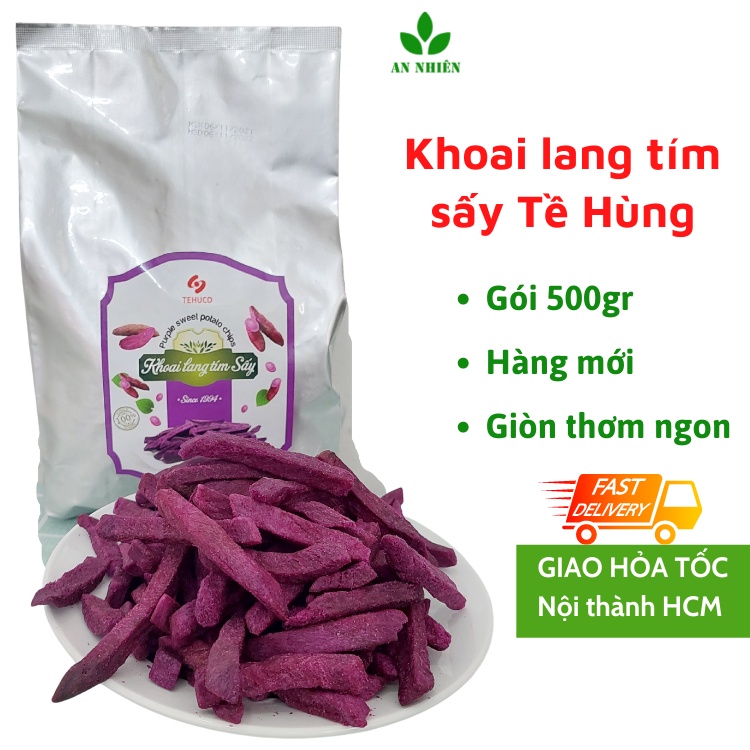Trái cây sấy Tề Hùng hoa quả sấy gói 500gr