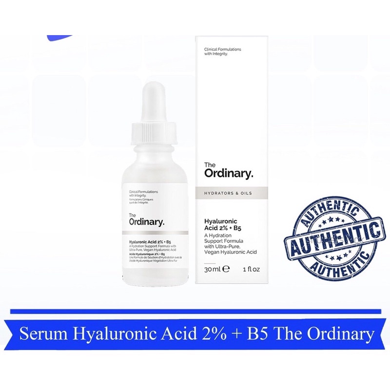 SERUM THE ORDINARY HYALURONIC ACID 2% + B5 CẤP NƯỚC 30ML