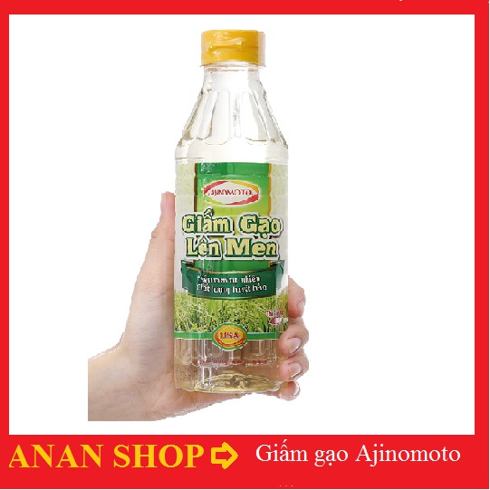 Giấm gạo lên men Ajinomoto - chai 400ml