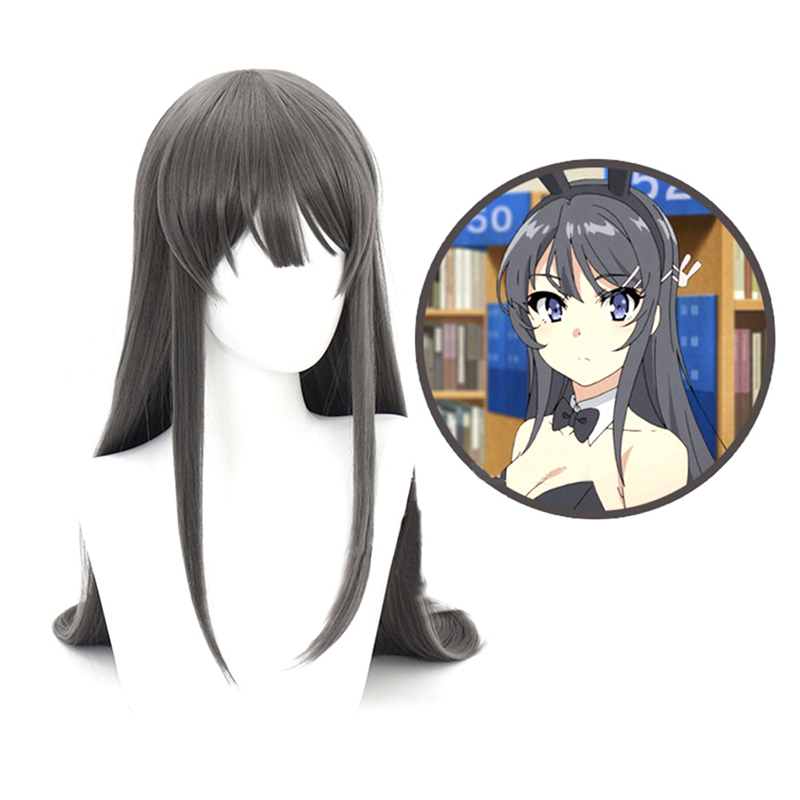 Tmdbyx Bộ Tóc Giả Hóa Trang Nhân Vật Sakurajima Xinh Xắn Trong Anime