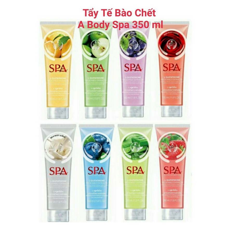 Tẩy Tế Bào Chết Spa Trái Cây 350ml ( Mẫu Mới) Đủ Vị