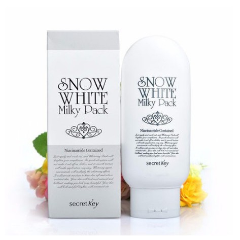 Kem Tắm Trắng Secret Key Snow White Milky Pack