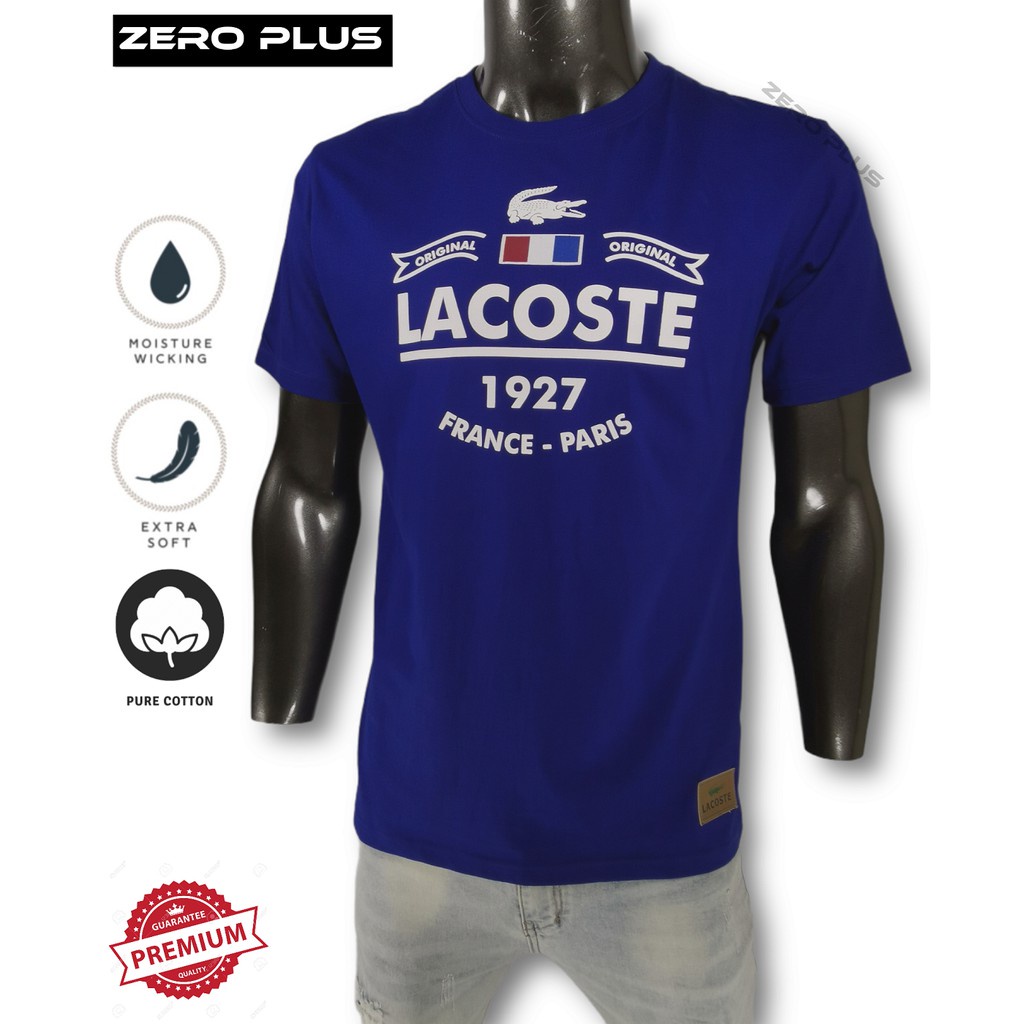 Áo Thun Dáng Rộng In Chữ Và Nhãn Hiệu Cá Sấu Cho Nam Và Nữ