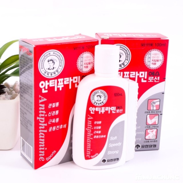 ( HN ) Dầu nóng xoa bóp Hàn Quốc Antiphla