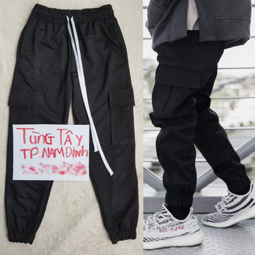 Quần Jogger kaki Túi hộp ( Cargo Pant Unisex )