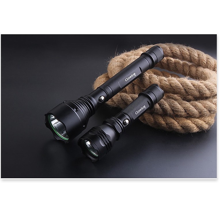 Đèn Pin Siêu Sáng Police LYS015, Chiếu Xa 600m, Chống Nước, Pin Cực Bền + Tặng Sạc