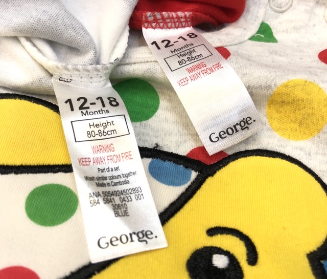 Set 4 áo geogre bé trai