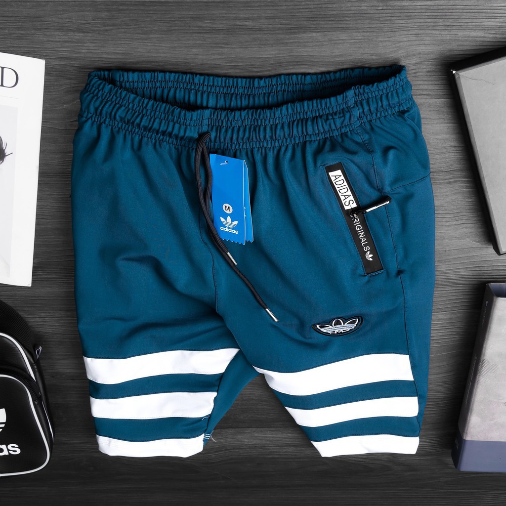 Quần short thể thao nam - quần đùi nam cao cấp họa tiết kẻ sọc ngang độc đáo QS01 | BigBuy360 - bigbuy360.vn