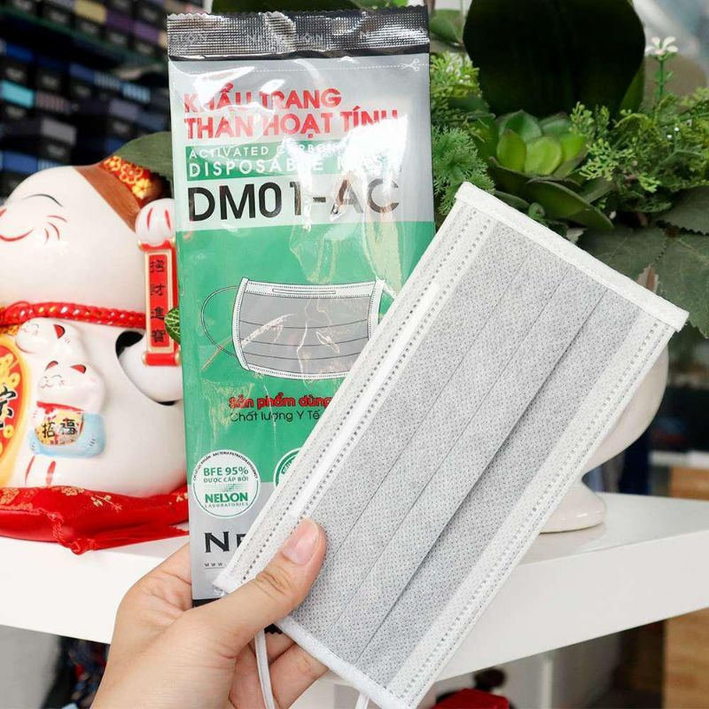 Khẩu trang than hoạt tính DM01 – AC