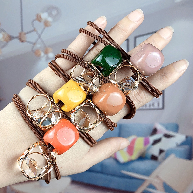 Korean Style Rubber Hair Bands