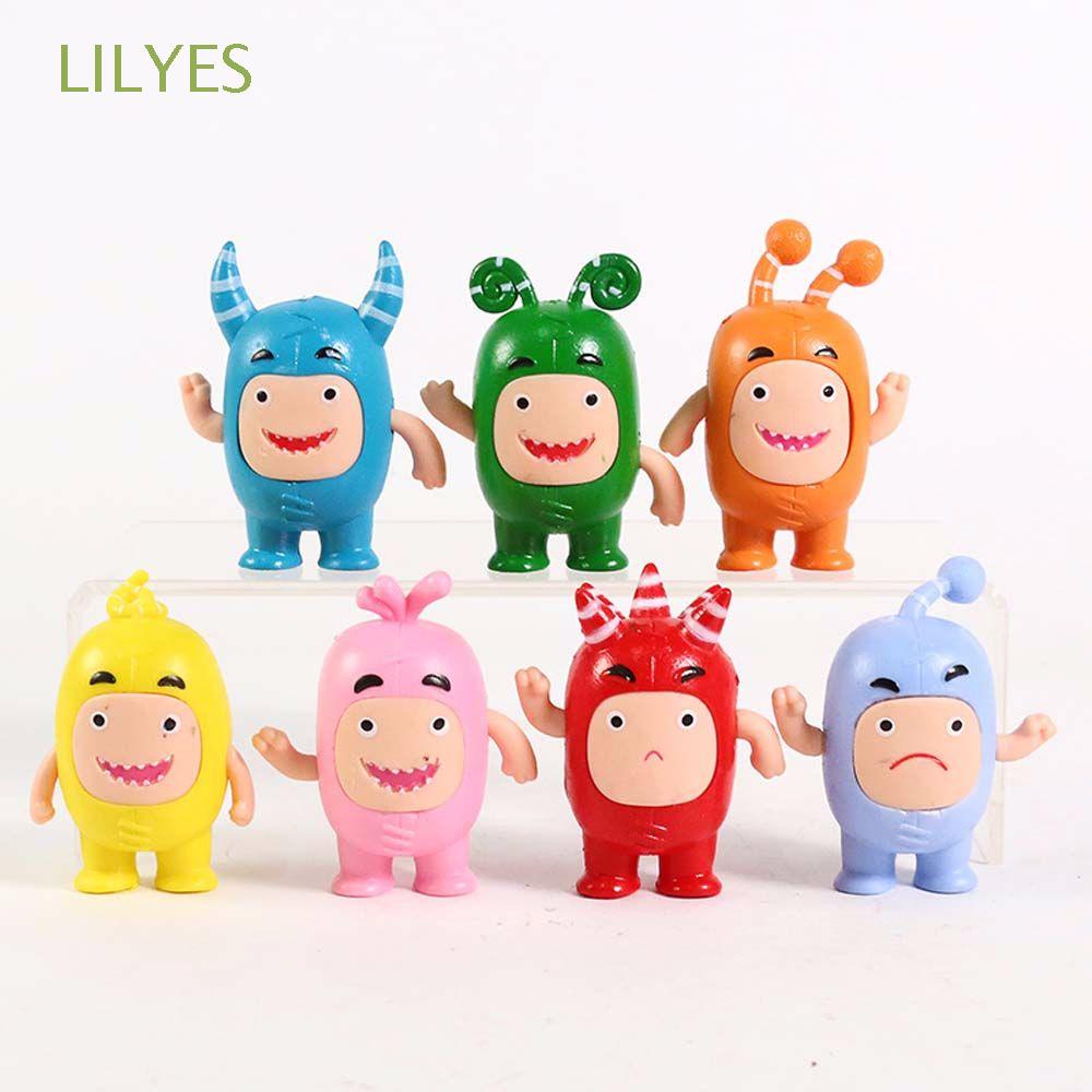 Set 7 Mô Hình Đồ Chơi Nhân Vật Oddbods Dễ Thương Đáng Yêu