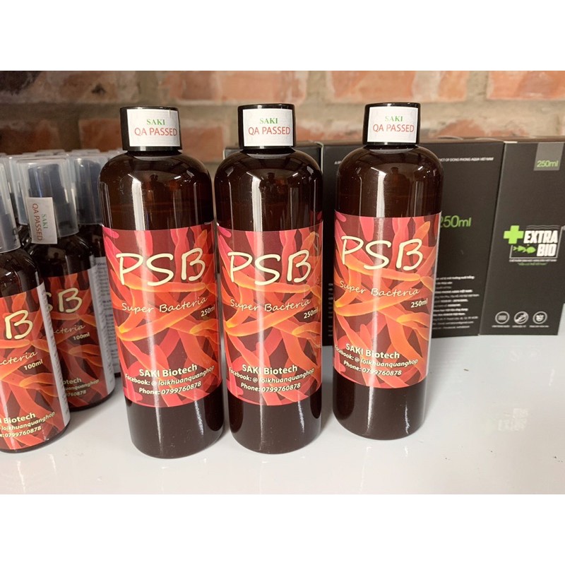 250ml Men vi sinh,vi sinh quang hợp PSB cho hồ thuỷ sinh