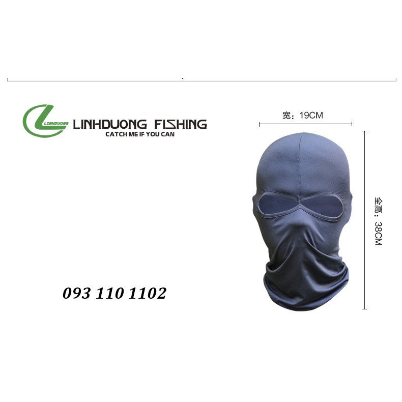 Mặt nạ chống nắng - Chất liệu vải cotton thấm mồ hôi tốt | BigBuy360 - bigbuy360.vn