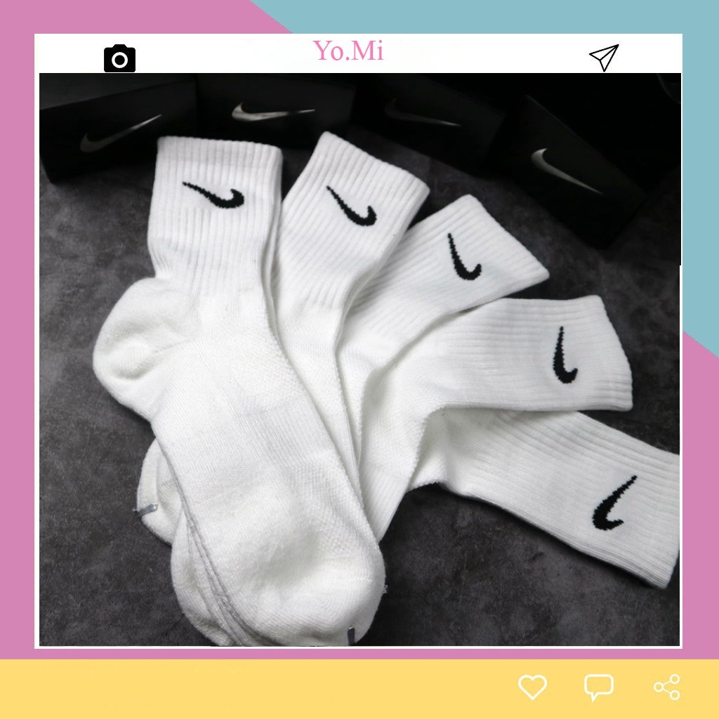 Tất Nike cao cổ thể thao thời trang cao cấp - vớ nike cổ cao - TT BASIC