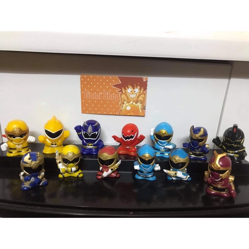 siêu nhân chibi gao cuồng phong khủng long aba