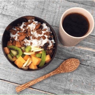 CHÉN GÁO DỪA MỘC TRE