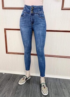 Quần bò cạp siêu cao