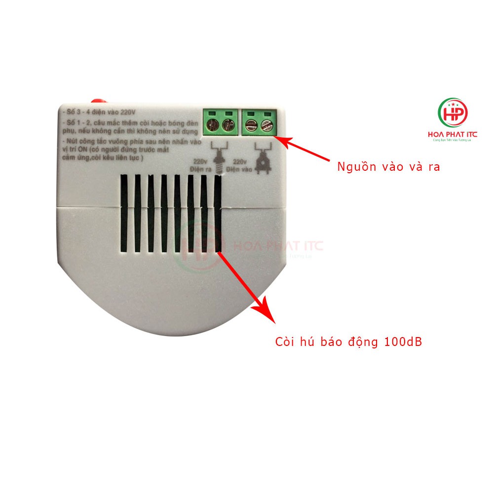 Báo động hồng ngoại, Báo trộm hồng ngoại Komax PG-113 - Bảo hành 24 Tháng
