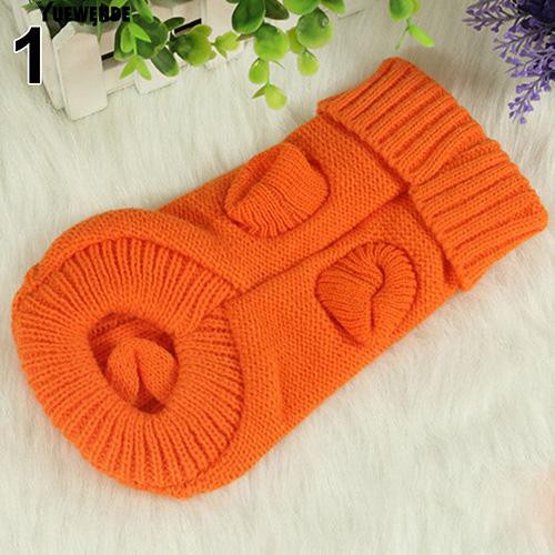 Áo len ấm áp cho chó mèo