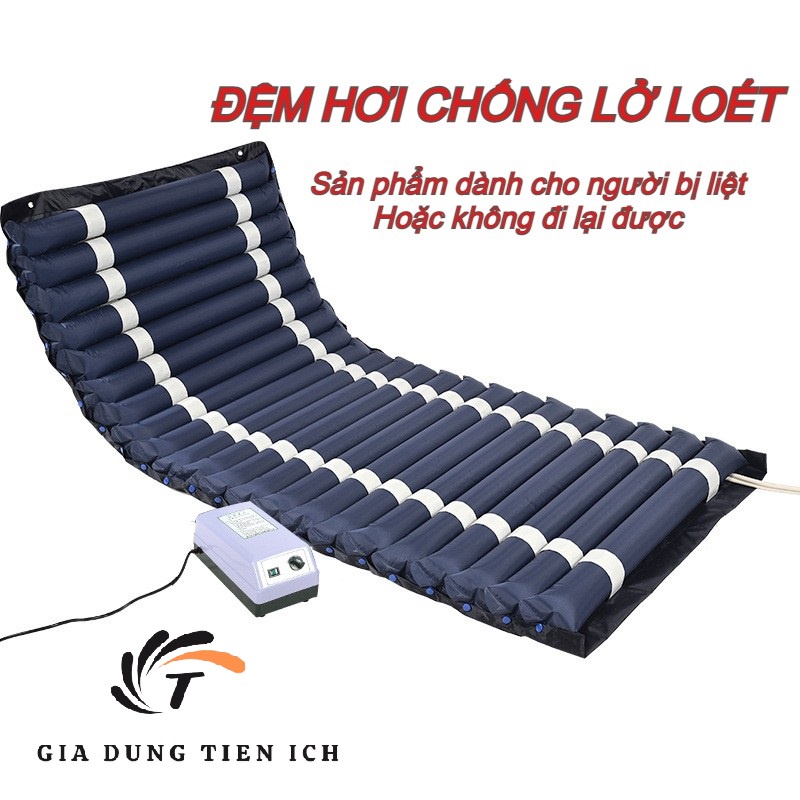 (BẢO HÀNH 1 ĐỔI 1)Đệm hơi chống loét, nệm hơi cho người già, đệm chống loét cho người bệnh - H1076