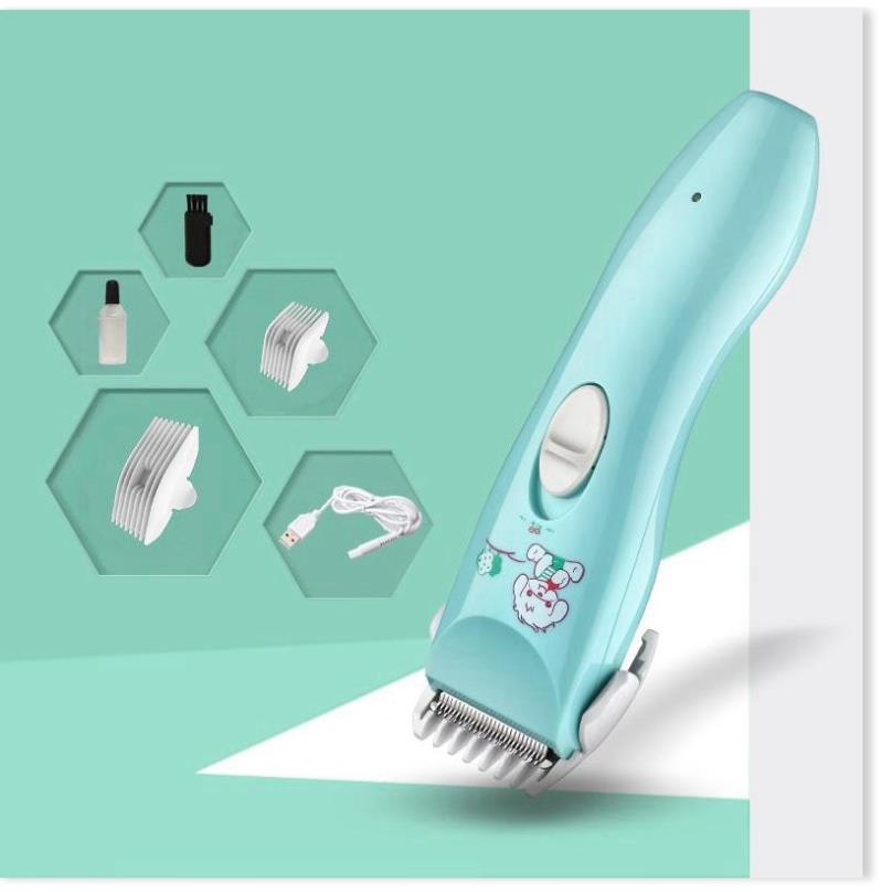 Tông đơ cắt tóc Tông đơ cắt tóc cho trẻ clipper, cường độ tiếng ồn thấp, không làm tổn thương da 7163