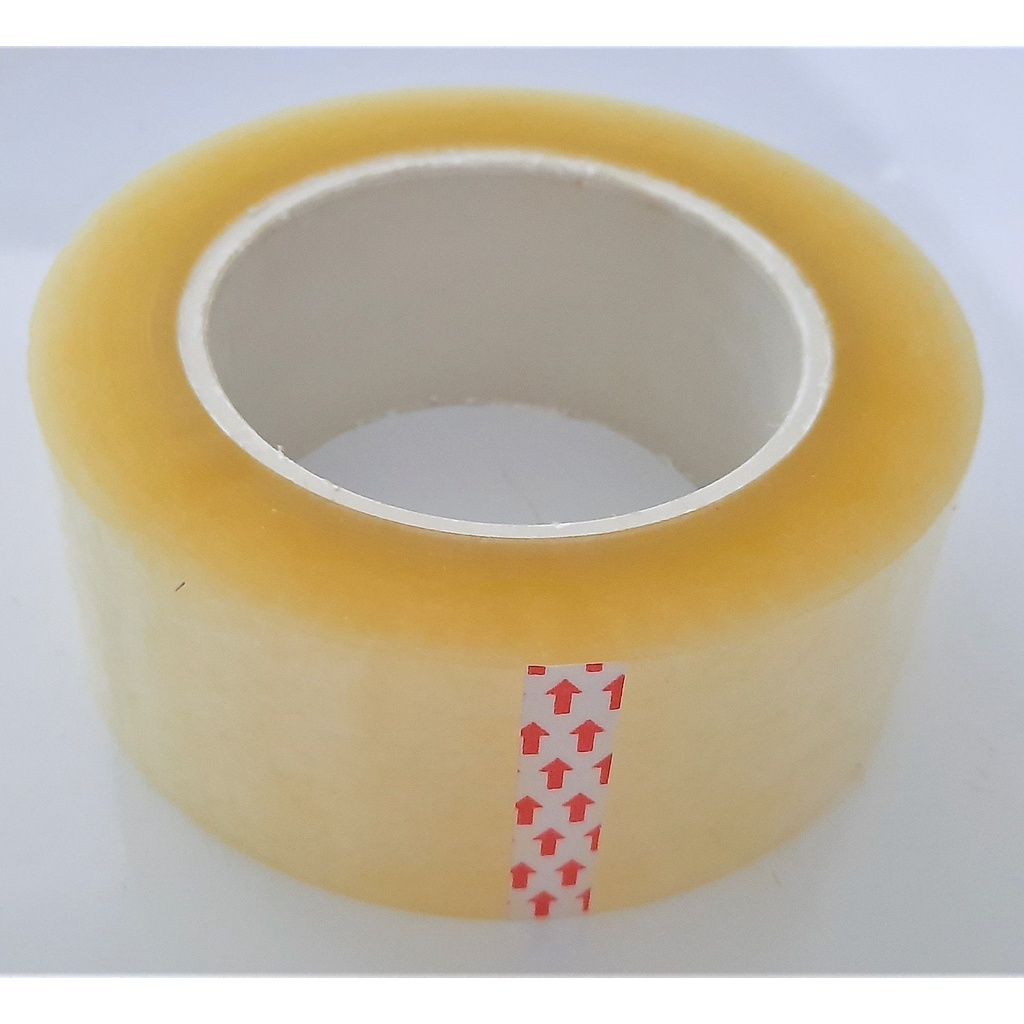 Băng Keo 200 Yard Khổ 4.8 CM 4F8 350g Lõi Nhựa Màu Trắng Trong Suốt Chất Lượng Cao Siêu Dính Bền Dai Tiện Dụng Tốt Nhất