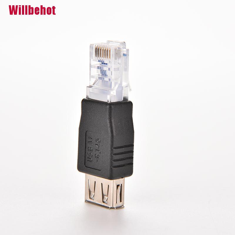 Đầu chuyển đổi cổng mạng Rj45 sang Usb AF A chuyên dụng chất lượng cao