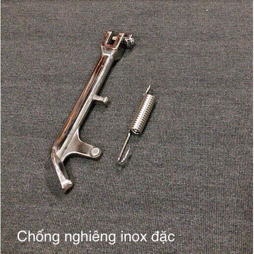 CHÂN CHỐNG XE MÁY INOX ĐẶC 100% ( WAVE, DREAM, SIRIUS .. )