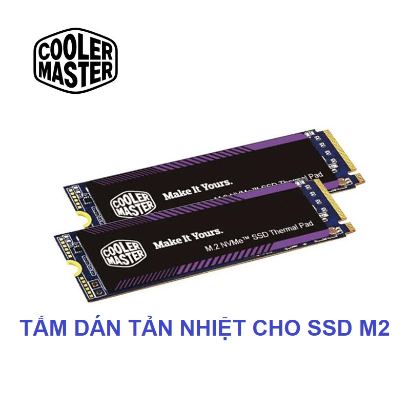 Miếng dán tản nhiệt SSD M.2 Cooler Master (2 miếng)