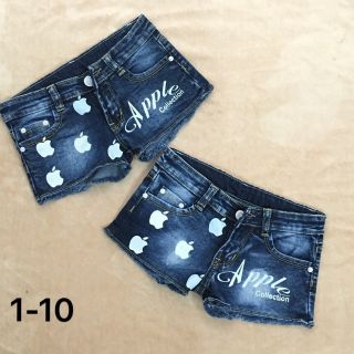 Quần jean đùi bé gái apple sz 33-40kg