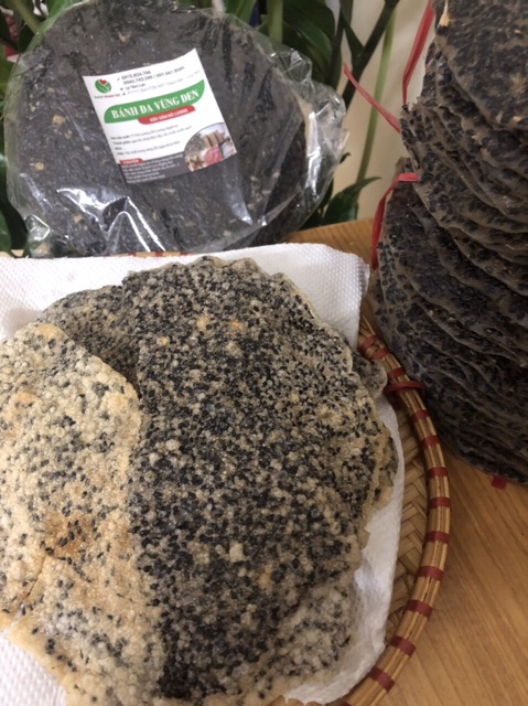 Set 10c bánh đa vừng đen Đô lương